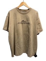 画像：EVISUKURO刺繍 ウォッシュリラックスフィット/Tシャツ/SIZE:L/コットン/BEG