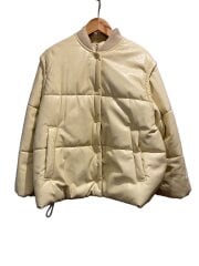 画像：ECO LEATHER THERMO PUFFジャケット/SIZE:S/ポリエステル/IVO/003160030