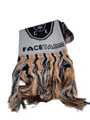 画像：EMBLEM SOCCER MUFFLER/マフラー/コットン/BLK/チェック/メンズ