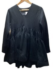 画像：Gather Flare Tops/トップス/--/コットン/BLK/無地/723303