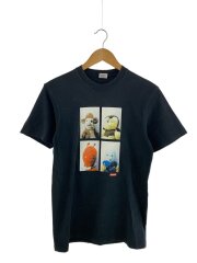 画像：Tシャツ/S/コットン/BLK/プリント