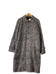 画像：コート/50/モヘア混/GRY/総柄/M860TAU7//