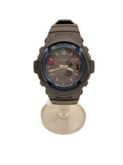 画像：ソーラー腕時計・G-SHOCK/デジアナ/ラバー/BLK/BLK