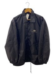 画像：ナイロンジャケット/XL/ナイロン/BLK/プリント/コーチジャケット