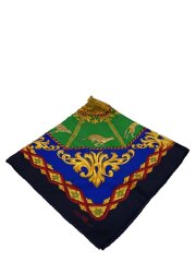 画像：スカーフ/シルク/マルチカラー/レディース