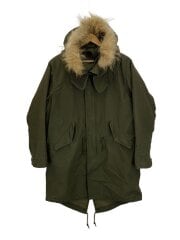 画像：モッズコート/XL/コットン/KHK/無地/1286-699-0630