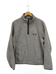 画像：フリースジャケット/L/ポリエステル/GRY/無地
