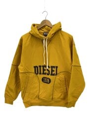 画像：パーカー/S/コットン/YLW/プリント