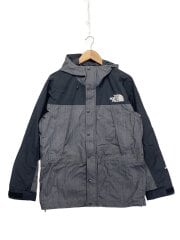 画像：MOUNTAIN LIGHT DENIM JACKET_マウンテンライトデニムジャケット/M/ナイロン/GRY/無