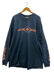 画像：長袖Tシャツ/--/コットン/BLK