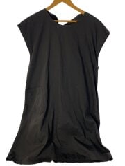画像：ノースリーブワンピース/1/コットン/GRY/YE-D83-002/コットンフレンチスリーブ