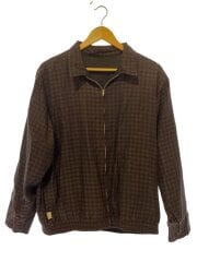 画像：スカジャン/1/レーヨン/BLK/無地/FTB-17AW-02