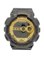 画像：クォーツ腕時計/デジタル/BLK/GD-100GB