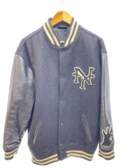 画像：スタジャン/XL/ウール/BLK/990220f