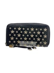 画像：長財布/レザー/ブラック/メンズ