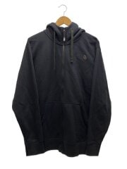 画像：REAVIEW FULL ZIP HOODIE_リアビューフルジップフーディ/XL/コットン/BLK