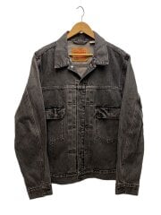 画像：Gジャン/L/コットン/BLK/PC9-A7632-0002