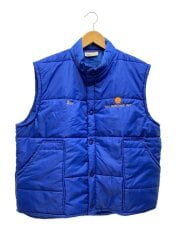 画像：ナイロンベスト/L/ナイロン/BLU