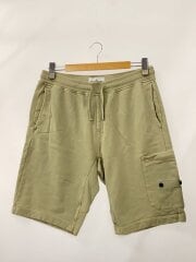 画像：ショートパンツ/L/コットン/GRN/Bermuda Sweat Shorts/ワッペン欠品/前身頃シミ//