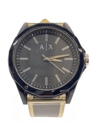 画像：クォーツ腕時計/アナログ/--/BLK/BLK/AX2629