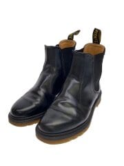 画像：チェルシーブーツ/UK5/BLK/PVC/10297/スレ、履きジワ有