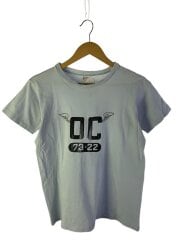 画像：Tシャツ/L/コットン/BLU