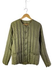 画像：ダウンジャケット/40/ナイロン/KHK/無地/450-512-25