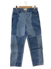 画像：ブロックドリラックスデニム/L/デニム/IDG