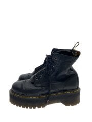 画像：ブーツ/UK4/BLK/レザー/AW006//