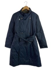 画像：コート/38/コットン/NVY/無地/LW3454204