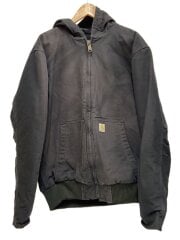 画像：WASHED DUCK INSULATED ACTIVE JACKET/M/コットン/BLK/無地/104050-B