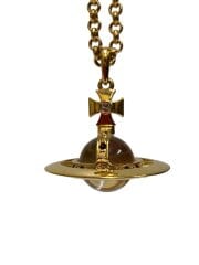 画像：スモールオーブネックレス/--/GLD/トップ有/レディース