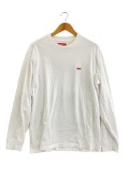 画像：長袖Tシャツ/M/コットン/WHT//