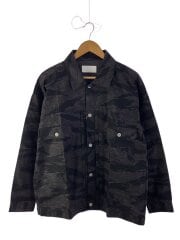 画像：Gジャン/2/コットン/BLK/カモフラ/RC23-G-001