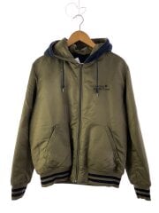 画像：フライトジャケット/XL/ナイロン/KHK