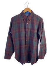 画像：ネルシャツ/M/ウール/BRD/チェック