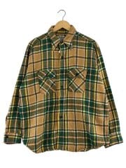 画像：70s-/ROOMY RICHARD/ネルシャツ/XL/コットン/CML/チェック//