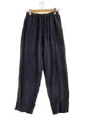画像：21AW/シルクネルドローストリングパンツ/2/コットン/NVY/U03-03017//