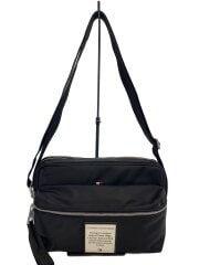 画像：ショルダーバッグ/ナイロン/ブラック/無地/トミーヒルフィガー