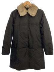 画像：コート/11－08－15－08301/中綿ダウン/フェザー/替襟 毛皮うさぎ