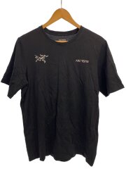 画像：Tシャツ/M/コットン/ブラック/無地/30379-137082/穴空き有り/アークテリクス