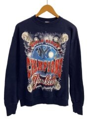 画像：90s/New York Yankees/USA製/スウェット/M/コットン/使用感有り/デルタ