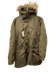 画像：ブルゾン/40/ポリエステル/KHK/無地