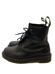 画像：レースアップブーツ/US8/BLK/レザー