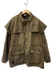 画像：アンブレラケープ/ジャケット/XL/コットン/BRW