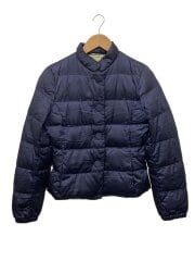 画像：Small Collar Down Jacket/40/ナイロン/ネイビー/ACS1 2011 1711/290186