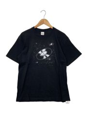 画像：SPACE VINYL RECORD T SHIRT/L/コットン/BLK/26ss-TEE-07//