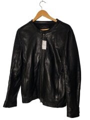 画像：レザージャケット・ブルゾン/40/羊革/BLK/41340NU