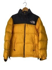 画像：ダウンジャケット/M/ナイロン/YLW/ND91841/Nuptse/汚れあり