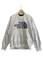 画像：ジャカードハーフドームクルー/L/コットン/WHT